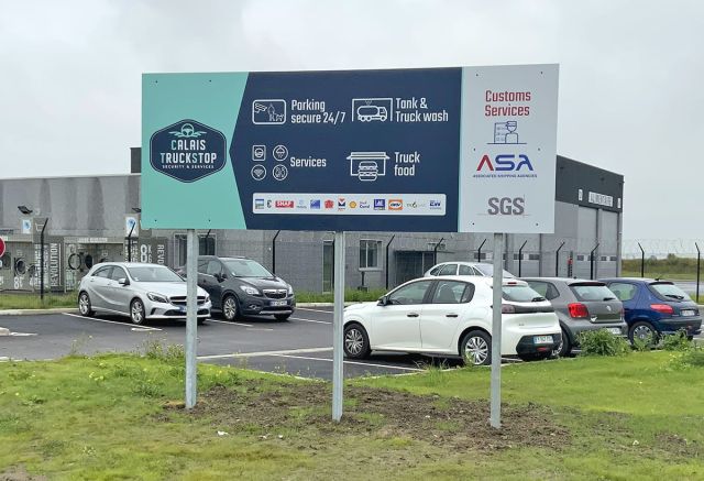 Panneau d'indications en Dibond haute résistance